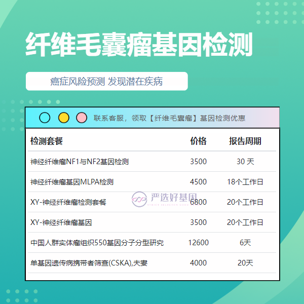 资阳基因检测纤维毛囊瘤报告什么时候出（附2025年14家机构收费）
