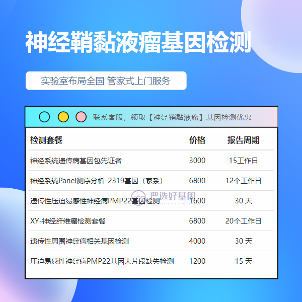 柳州基因检测神经鞘黏液瘤挂哪个科室（附2025年2月机构名单）